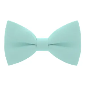 Crape Mint Bow Tie