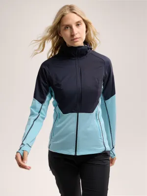 Delta Hybrid Hoody Women's