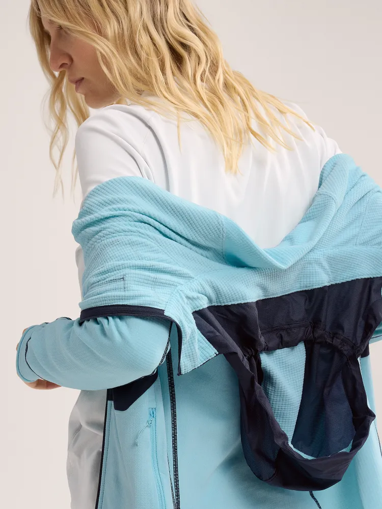 Delta Hybrid Hoody Women's