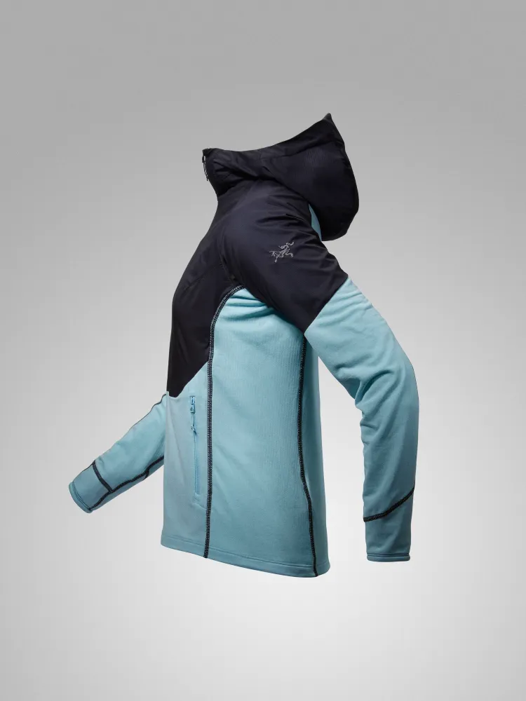 Delta Hybrid Hoody Women's