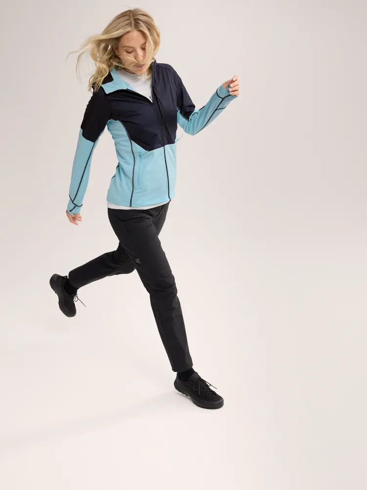 Delta Hybrid Hoody Women's