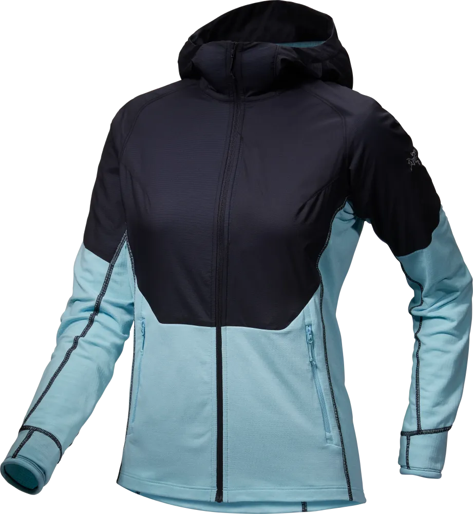 Delta Hybrid Hoody Women's