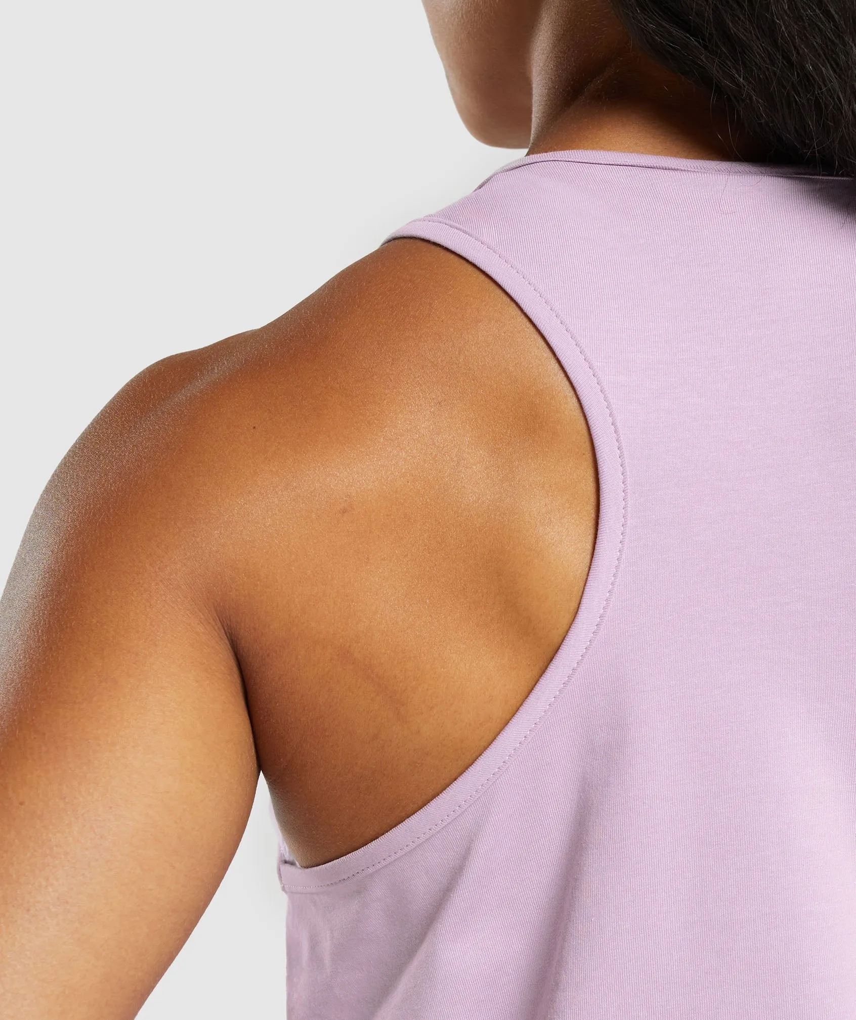 Gymshark Training Cotton Tank - Warm Lilac
