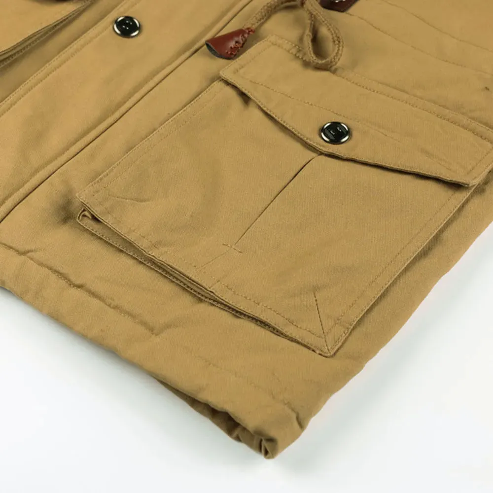 Insulated Style Hooded Jacket