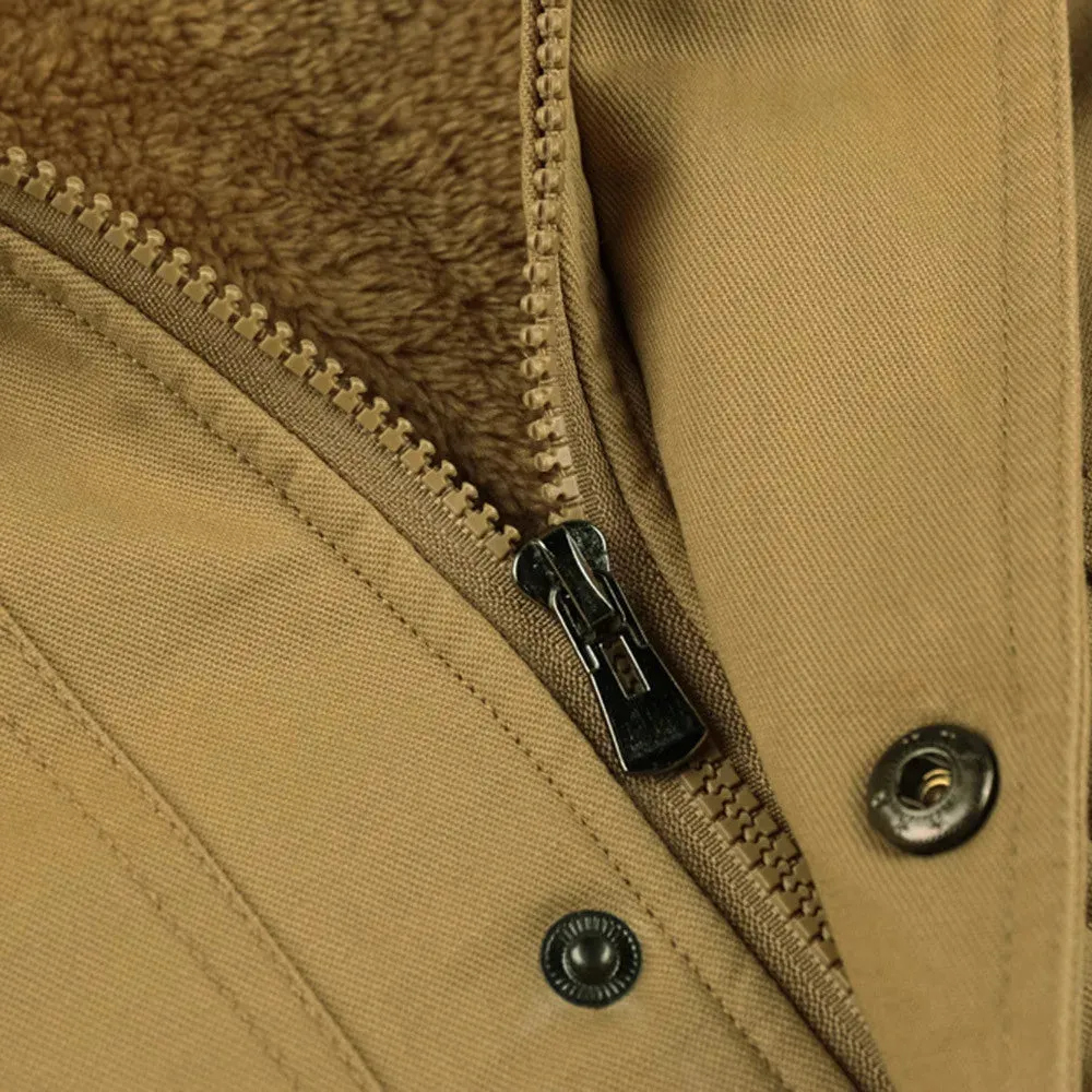 Insulated Style Hooded Jacket
