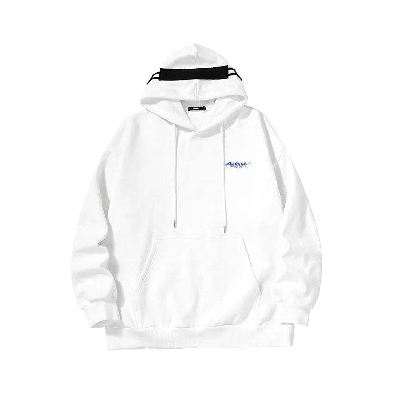 Lightning Warm Change printed fun decorative applique cloth hoodie and fleece hoodie
