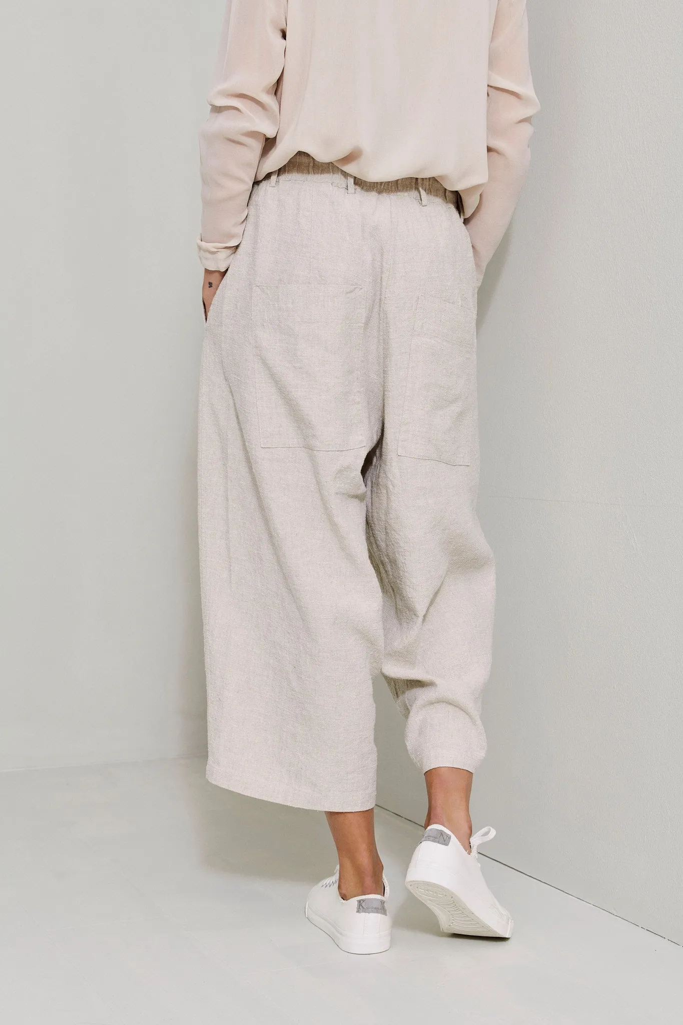 Linen Silk Pants