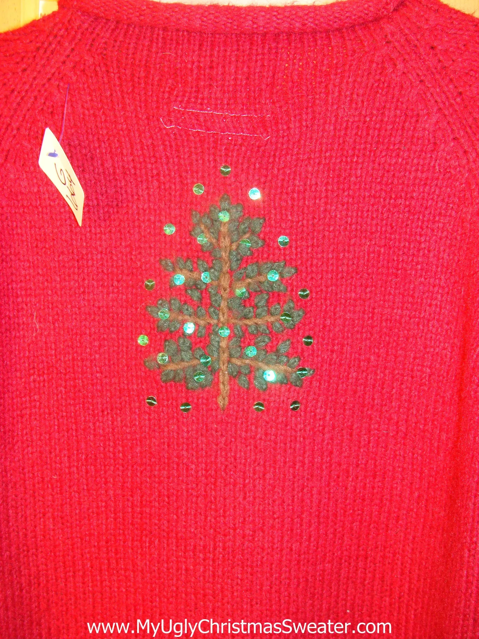 Need to Buy Christmas Sweaters? Soft Red Light Up Sweater with Bling