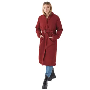 OXXO -  Belt Detailed Long Coat