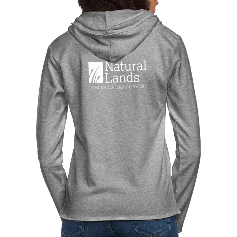 "cattails" unisex lightweight terry hoodie
