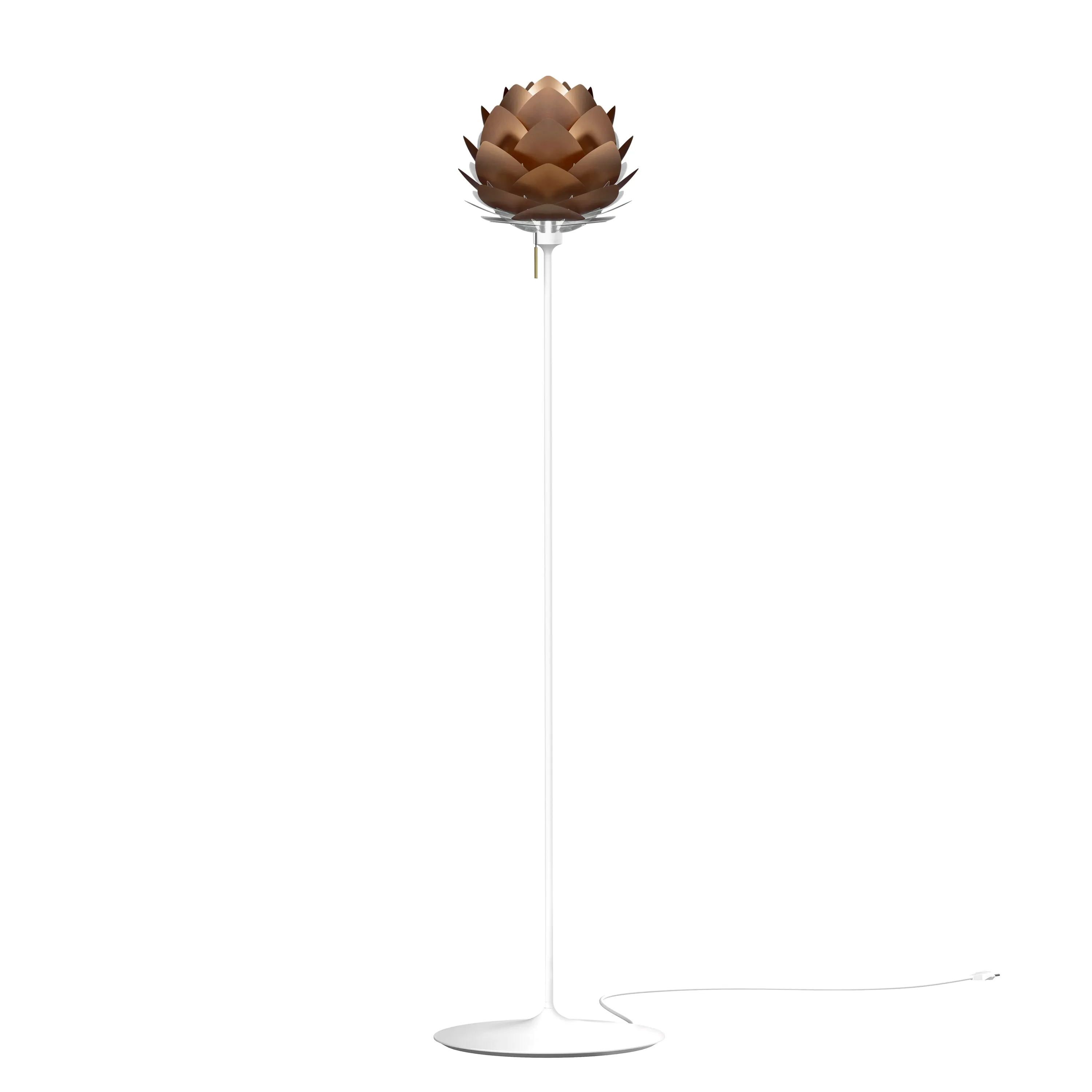 Silvia Champagne Floor Lamp