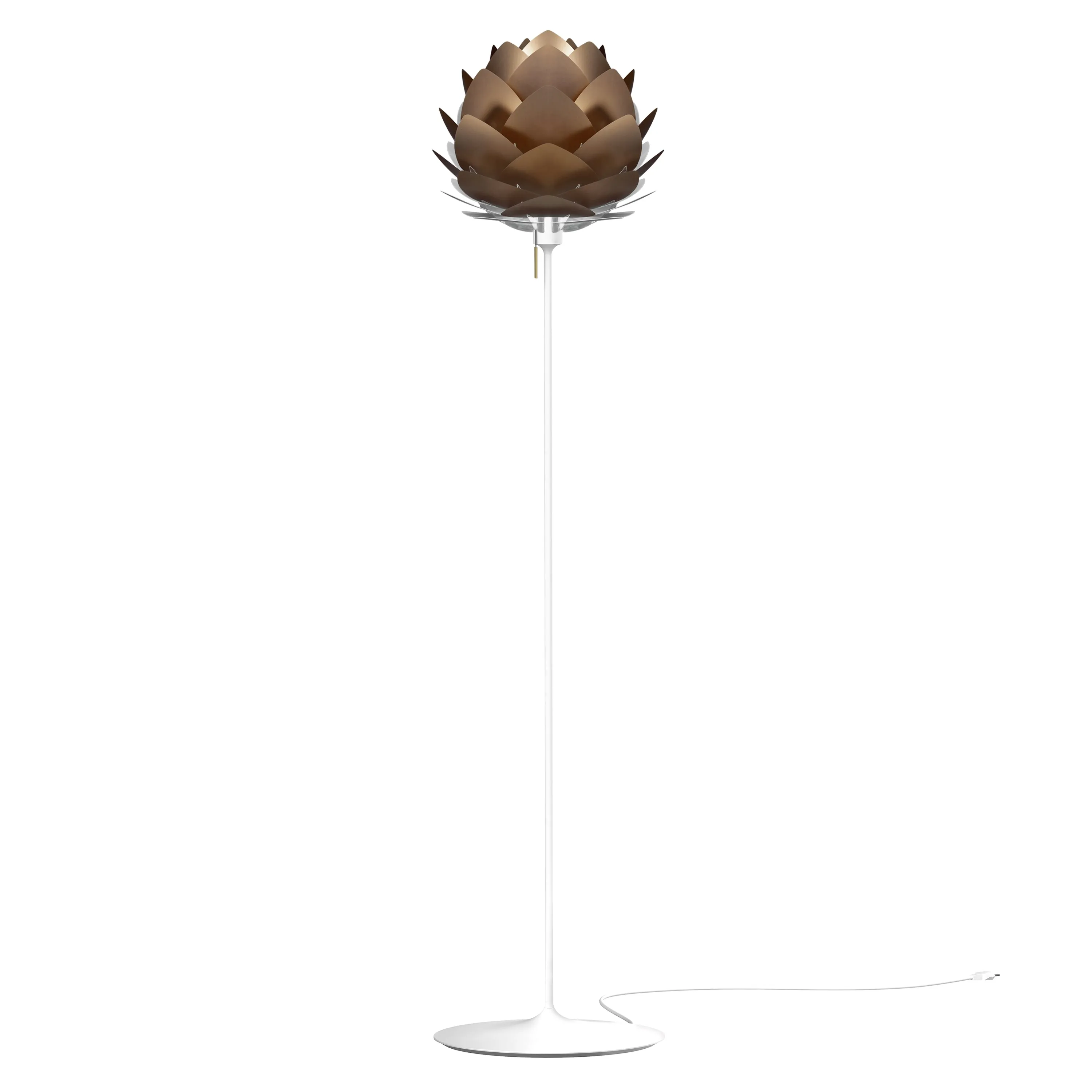 Silvia Champagne Floor Lamp