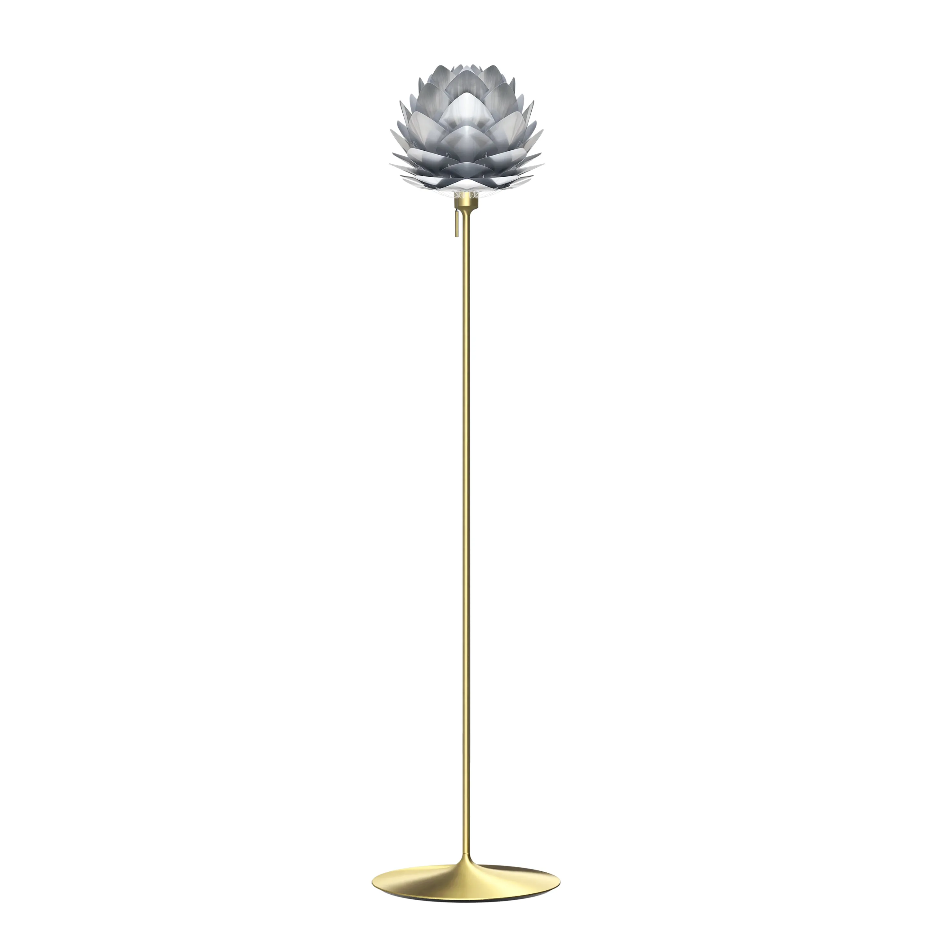 Silvia Champagne Floor Lamp