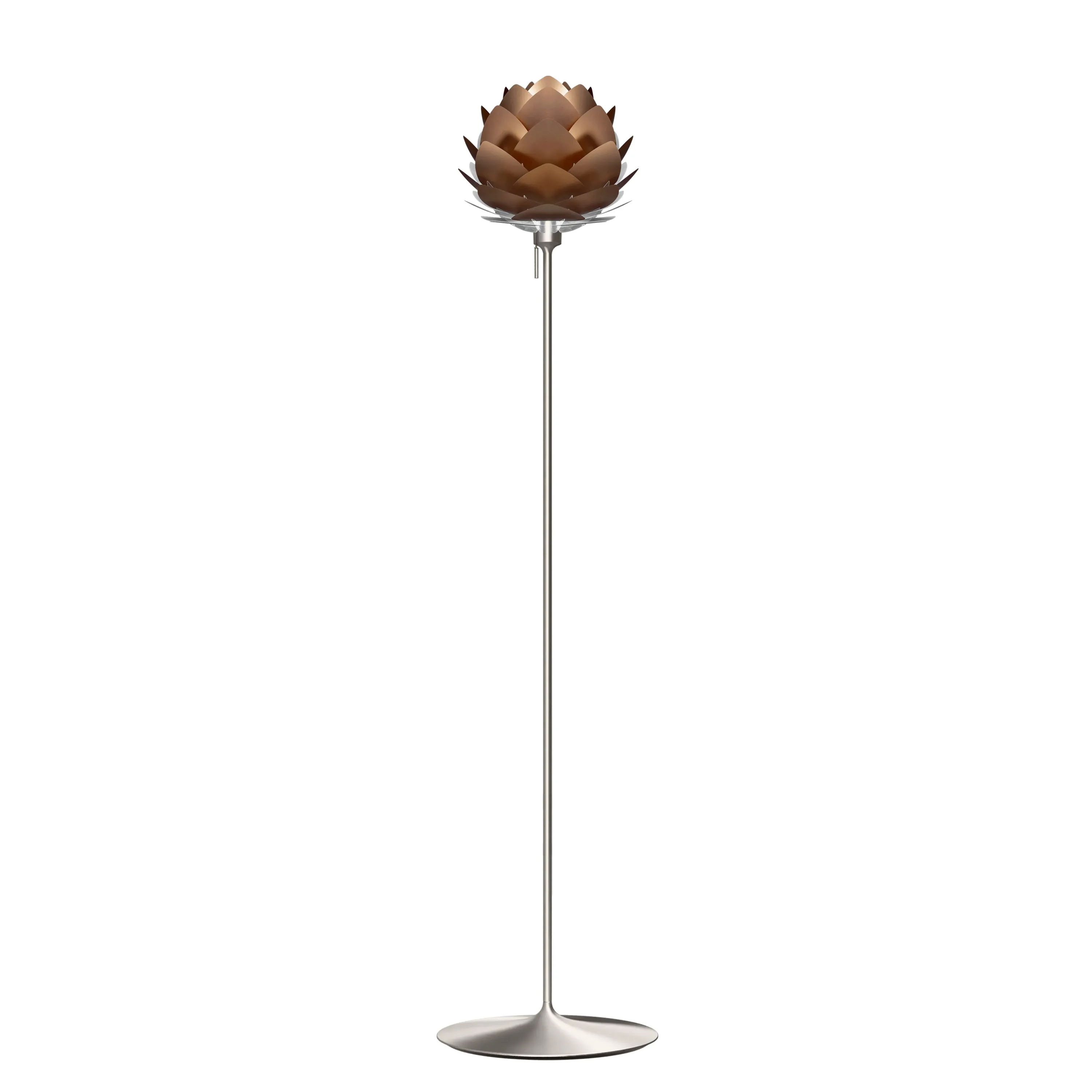 Silvia Champagne Floor Lamp