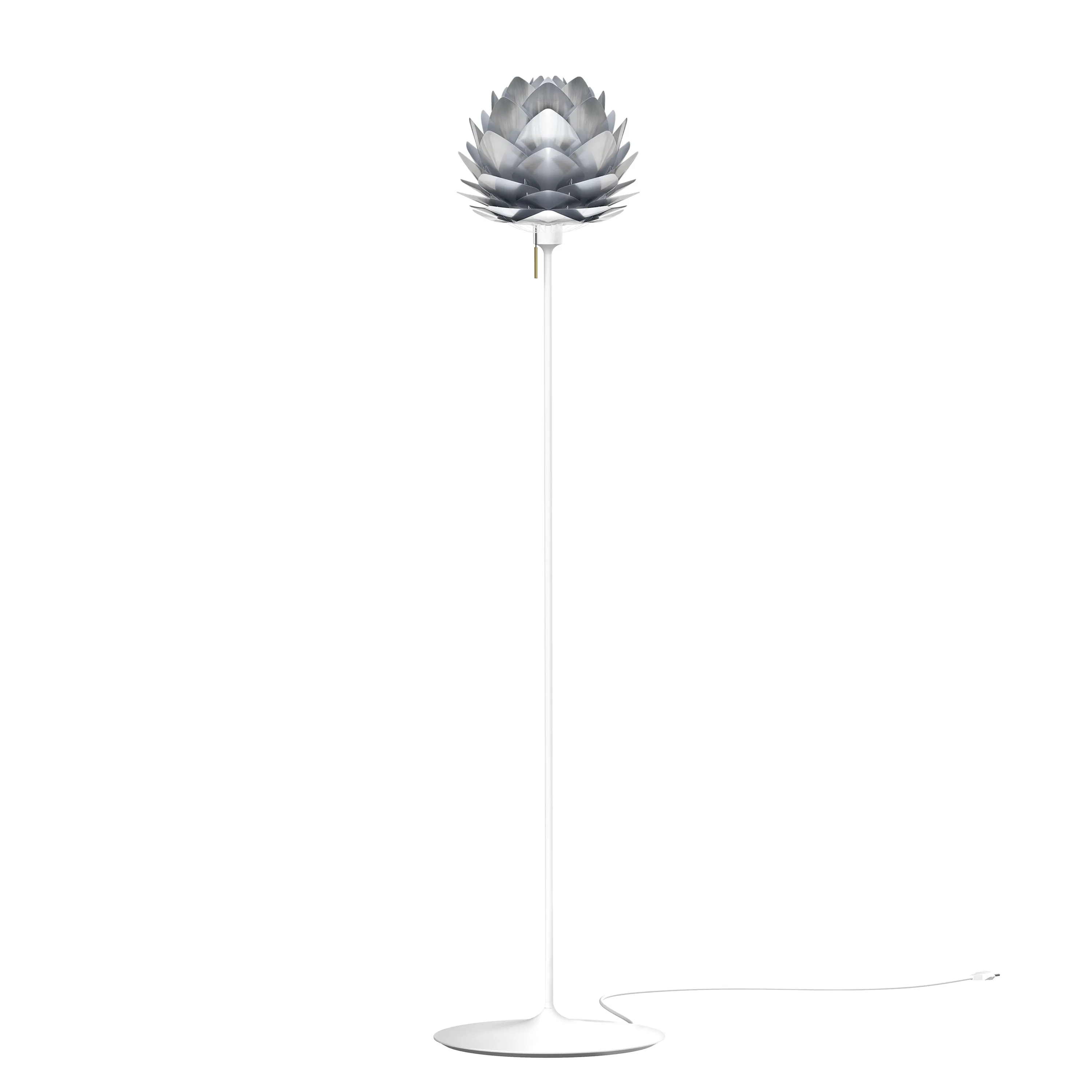 Silvia Champagne Floor Lamp