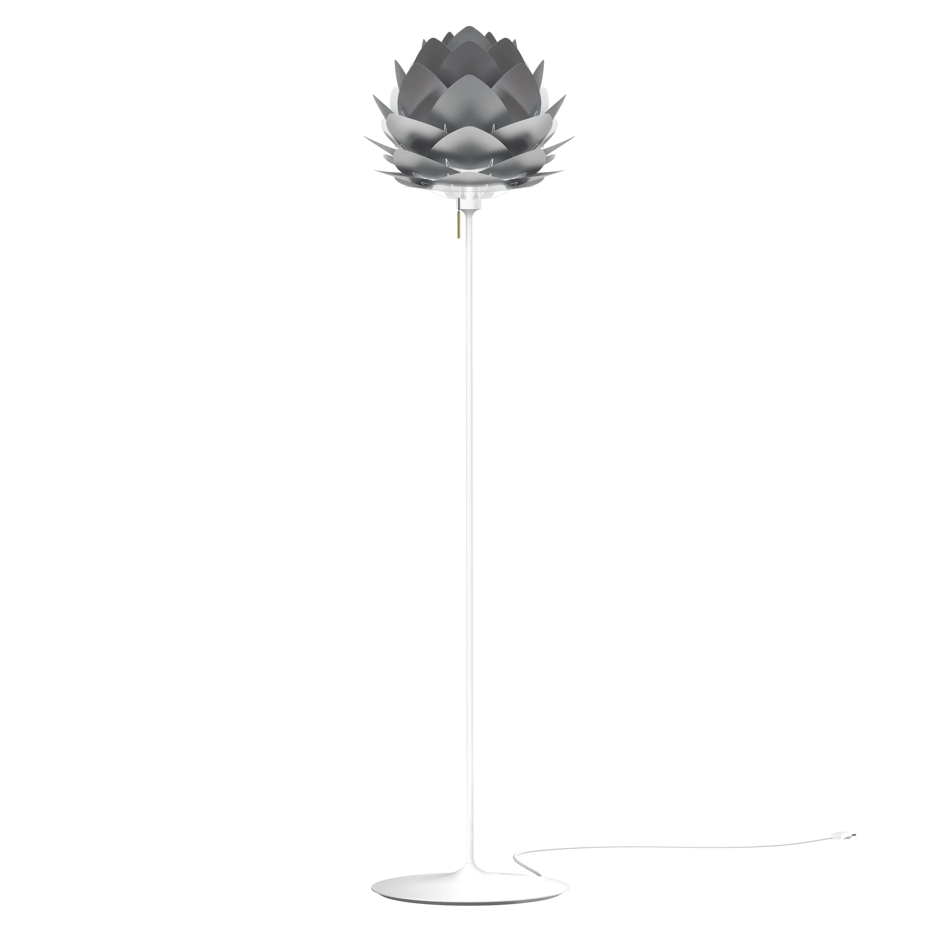Silvia Champagne Floor Lamp
