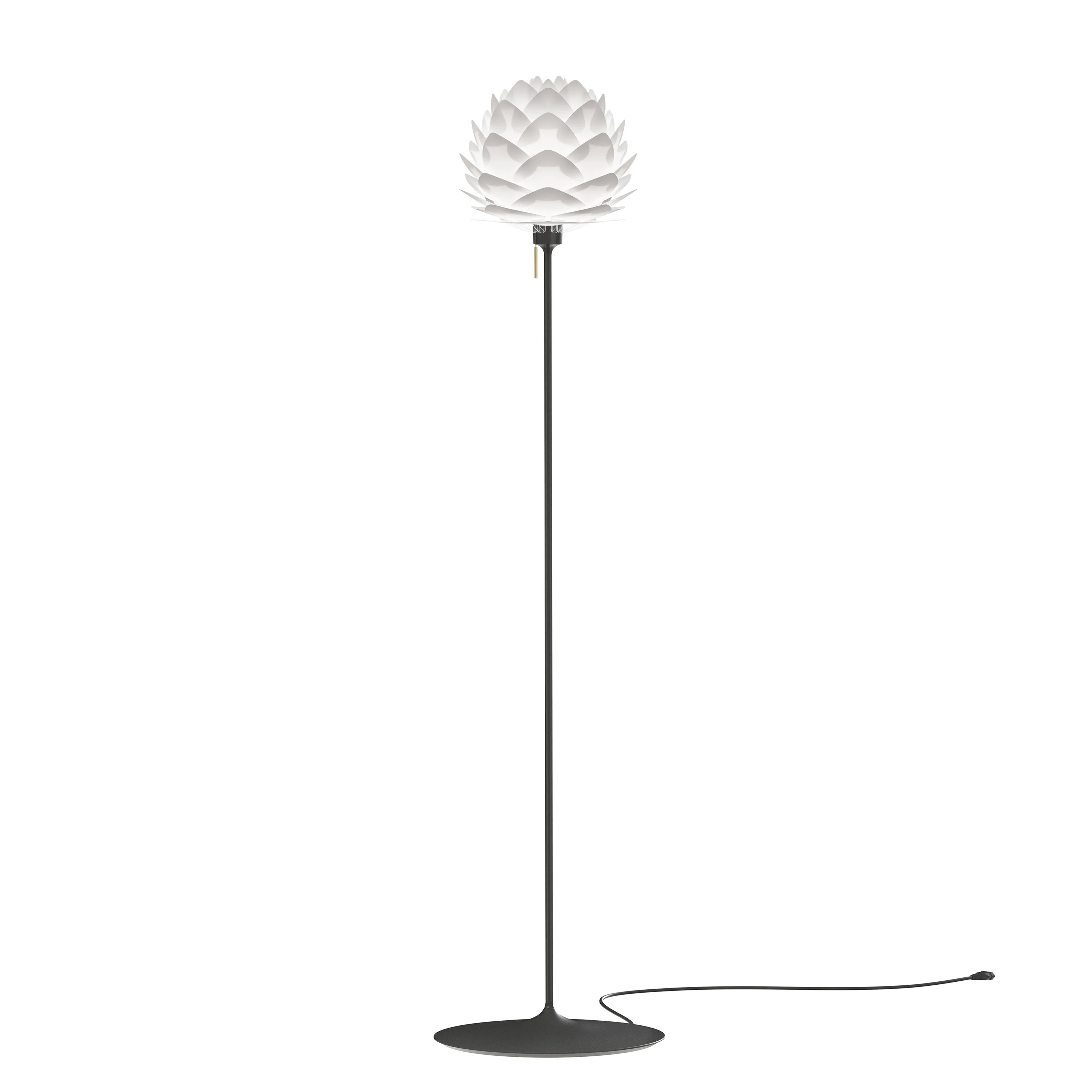 Silvia Champagne Floor Lamp