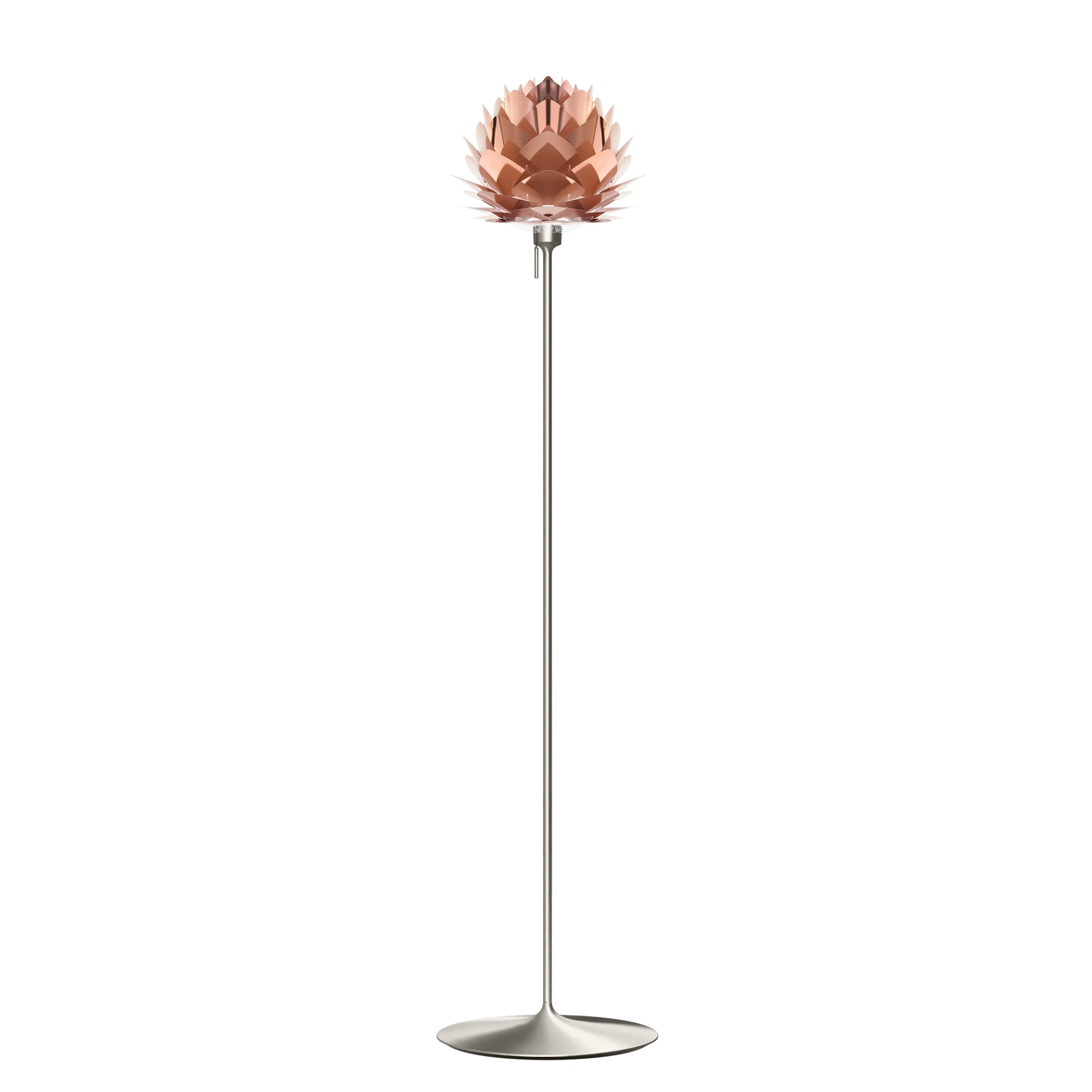 Silvia Champagne Floor Lamp