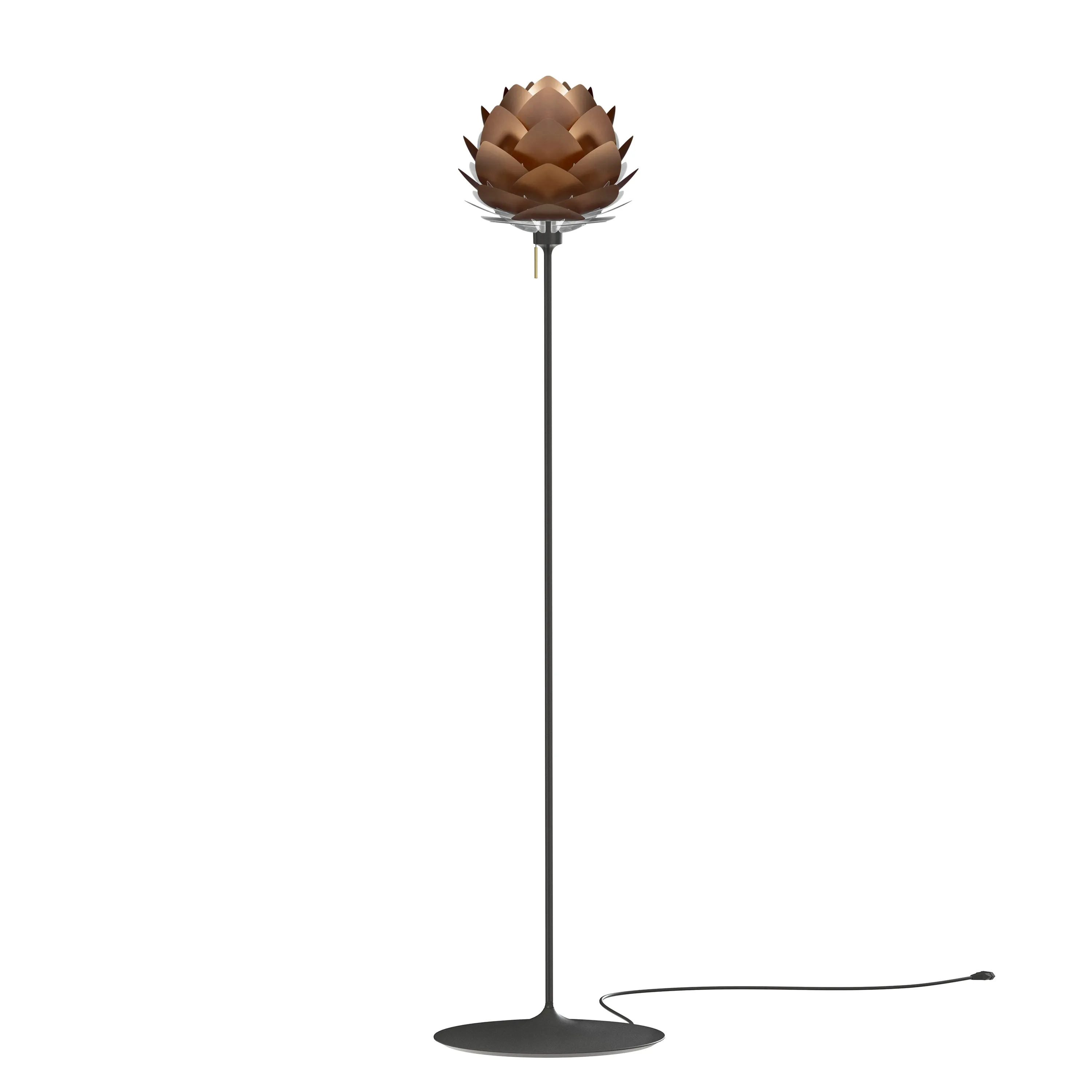 Silvia Champagne Floor Lamp