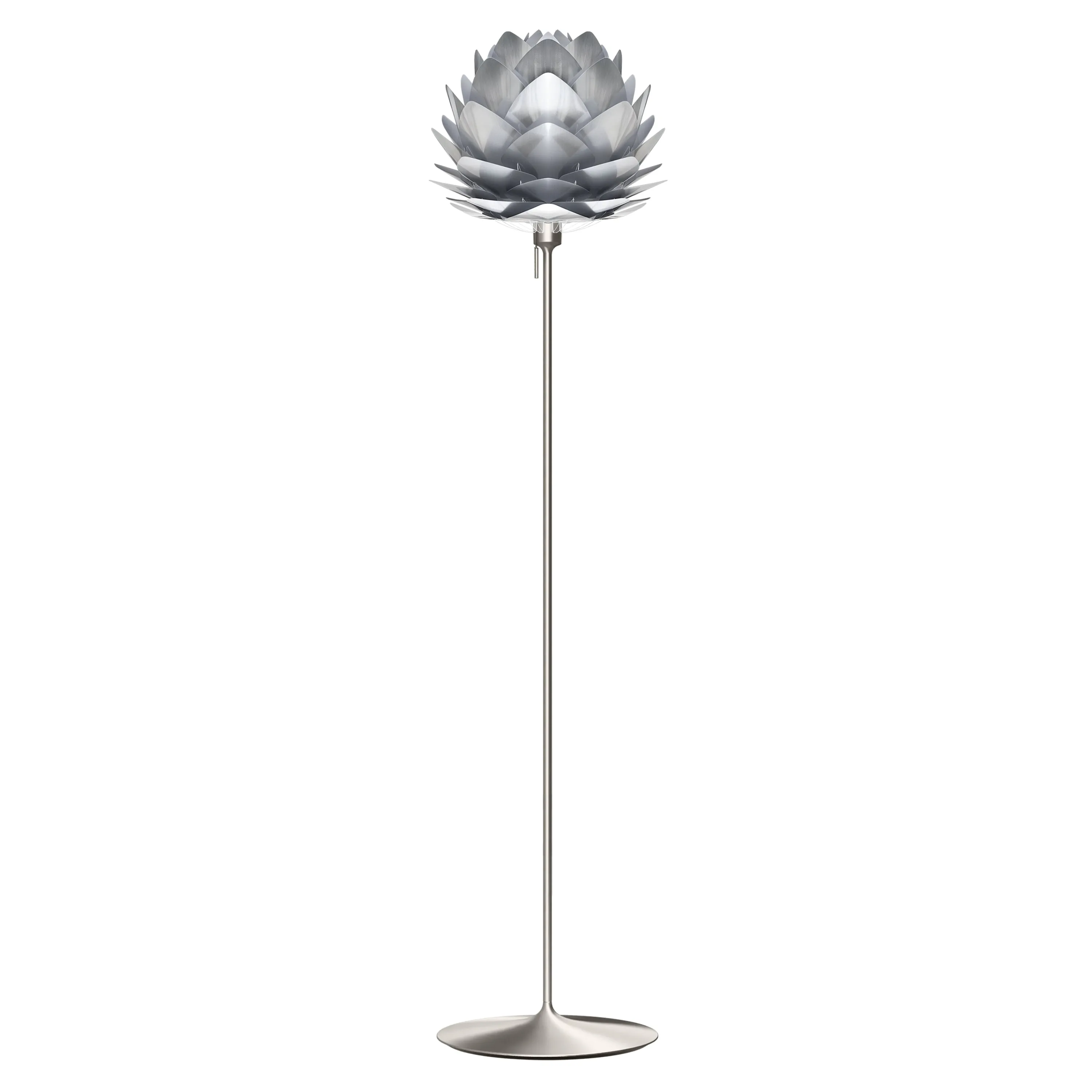 Silvia Champagne Floor Lamp