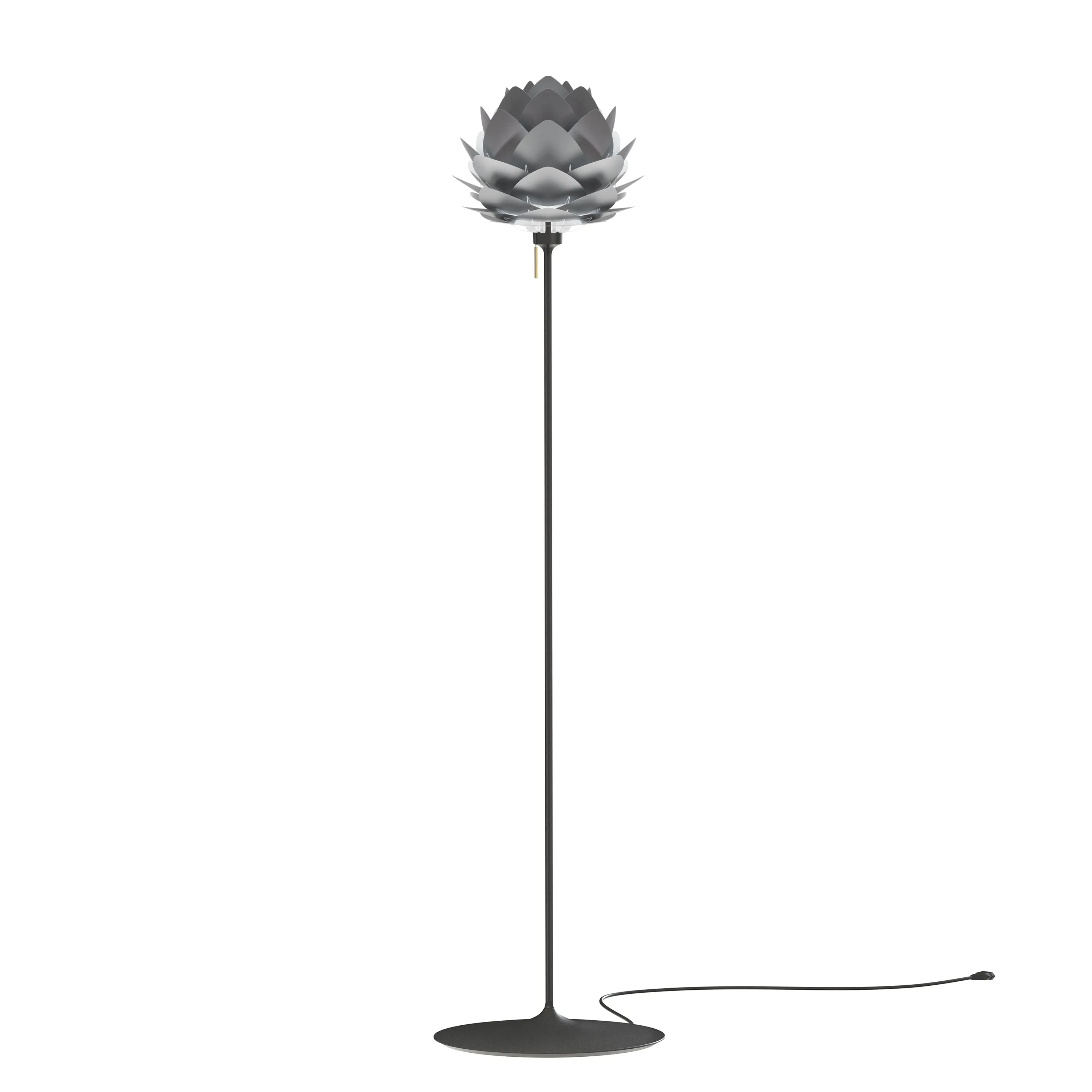 Silvia Champagne Floor Lamp