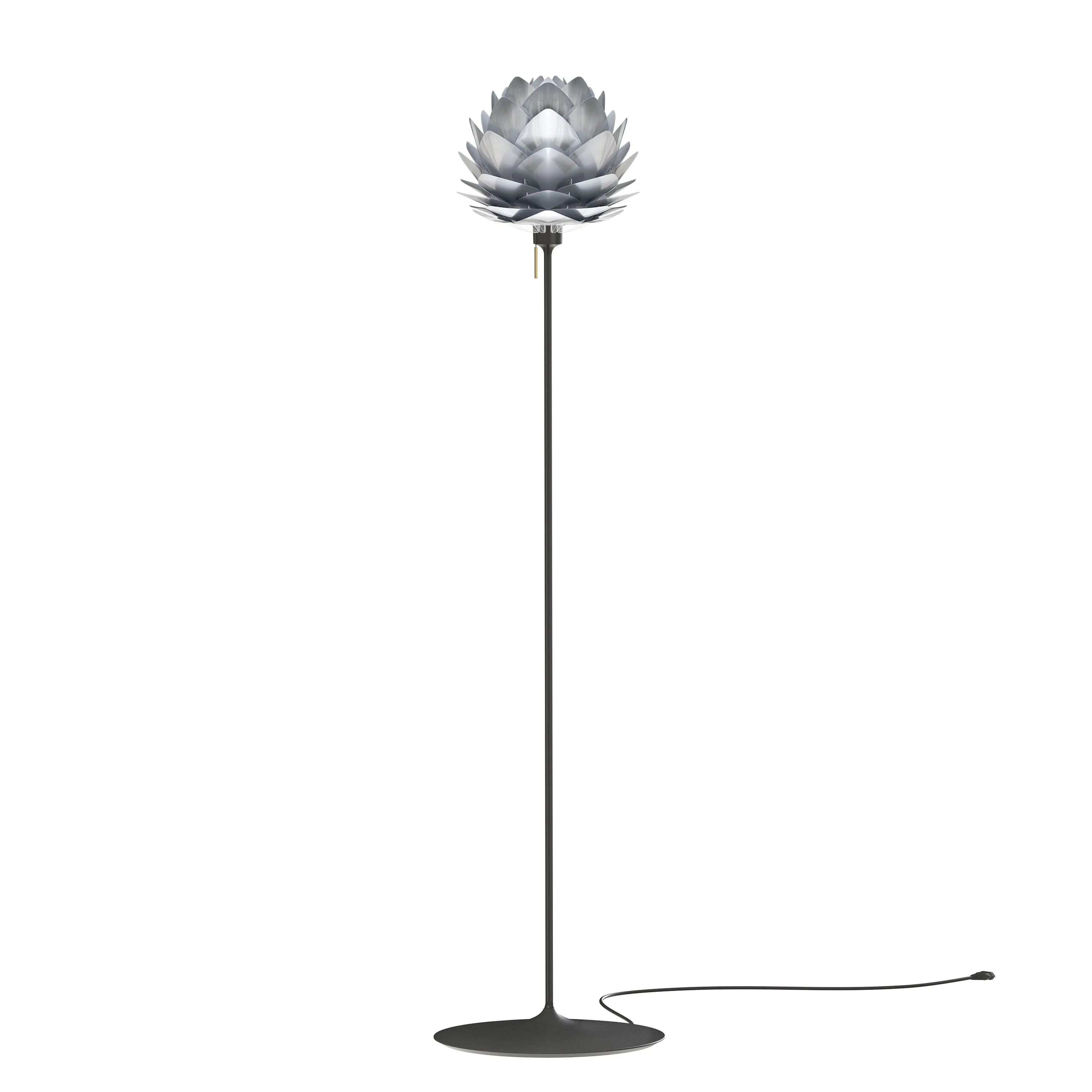 Silvia Champagne Floor Lamp