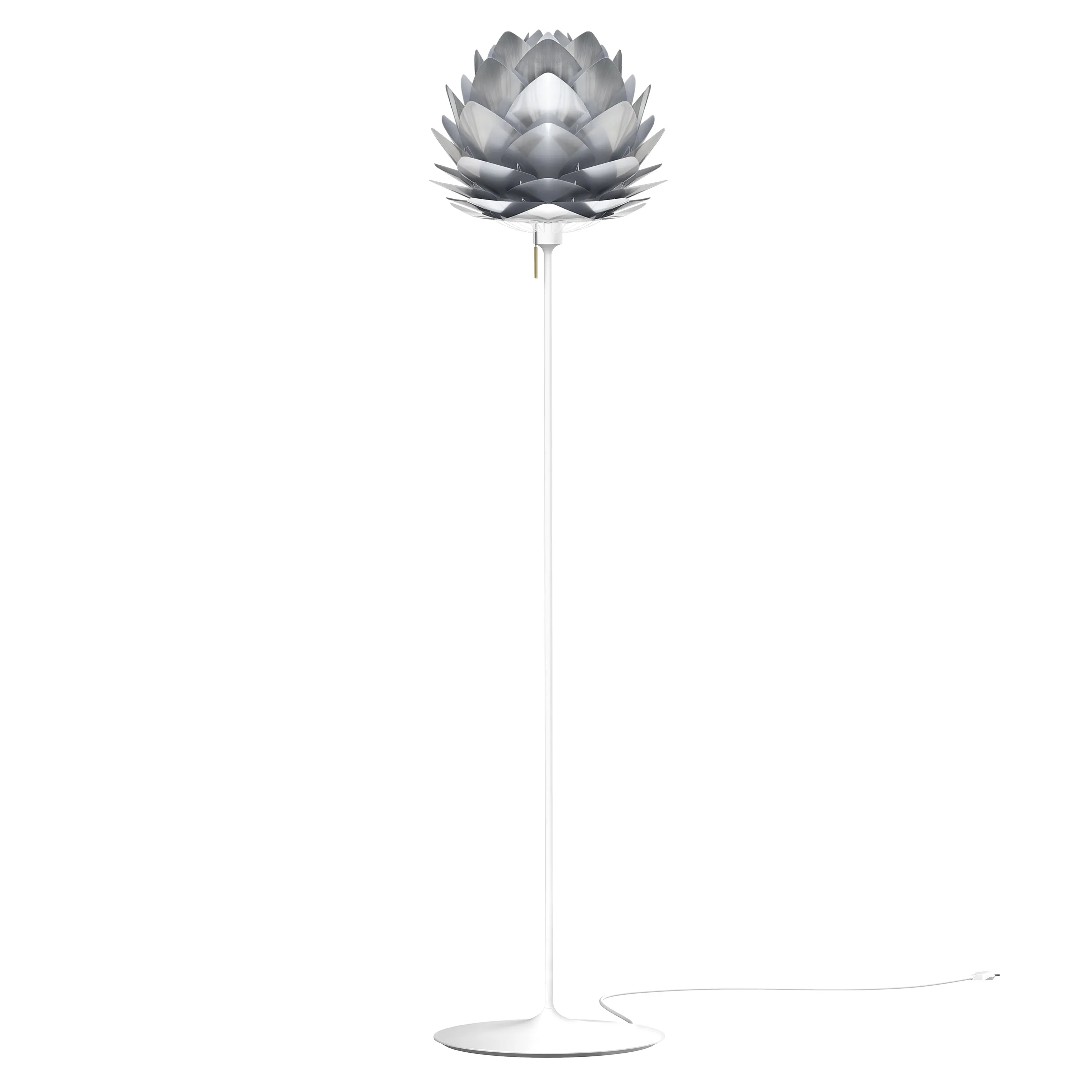 Silvia Champagne Floor Lamp