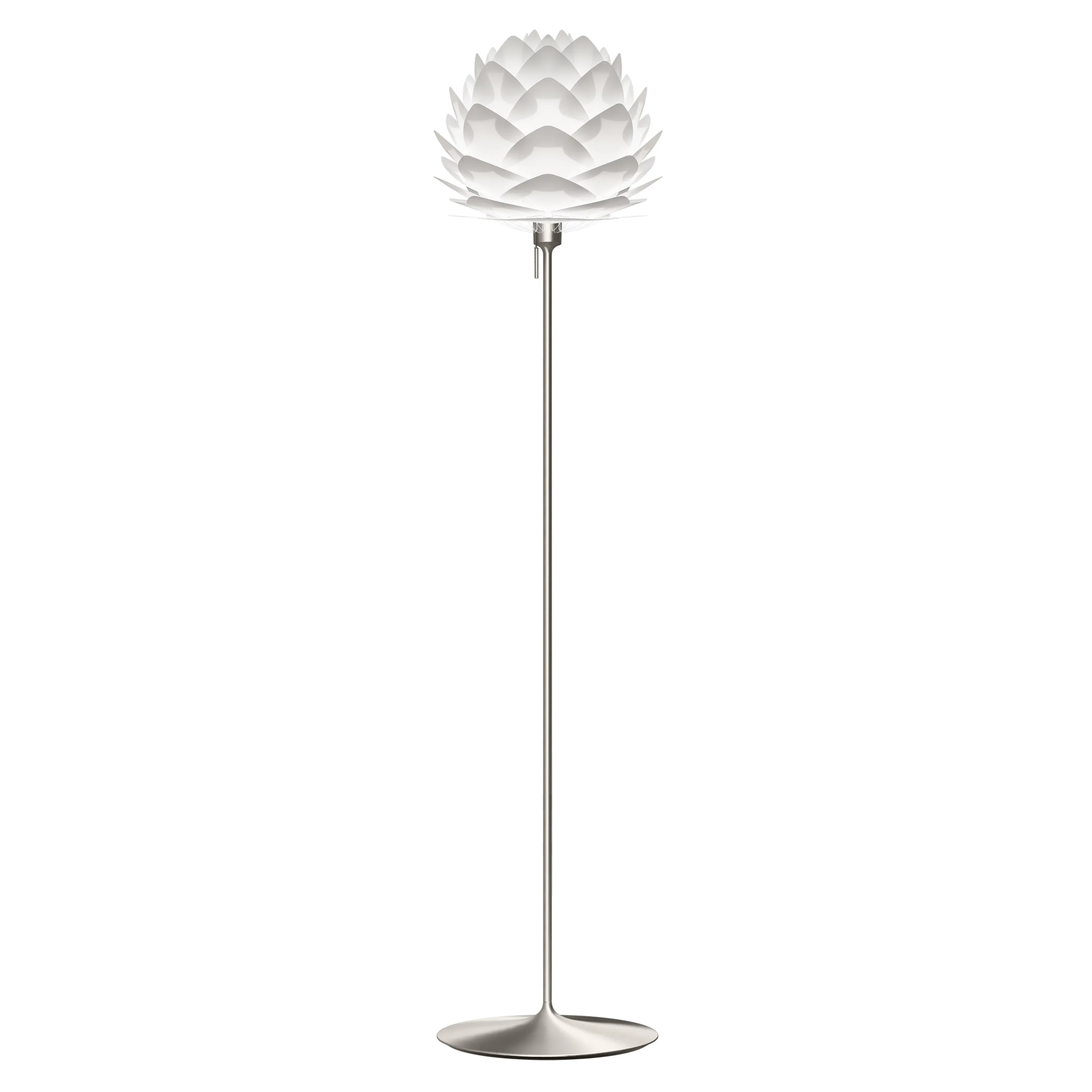 Silvia Champagne Floor Lamp