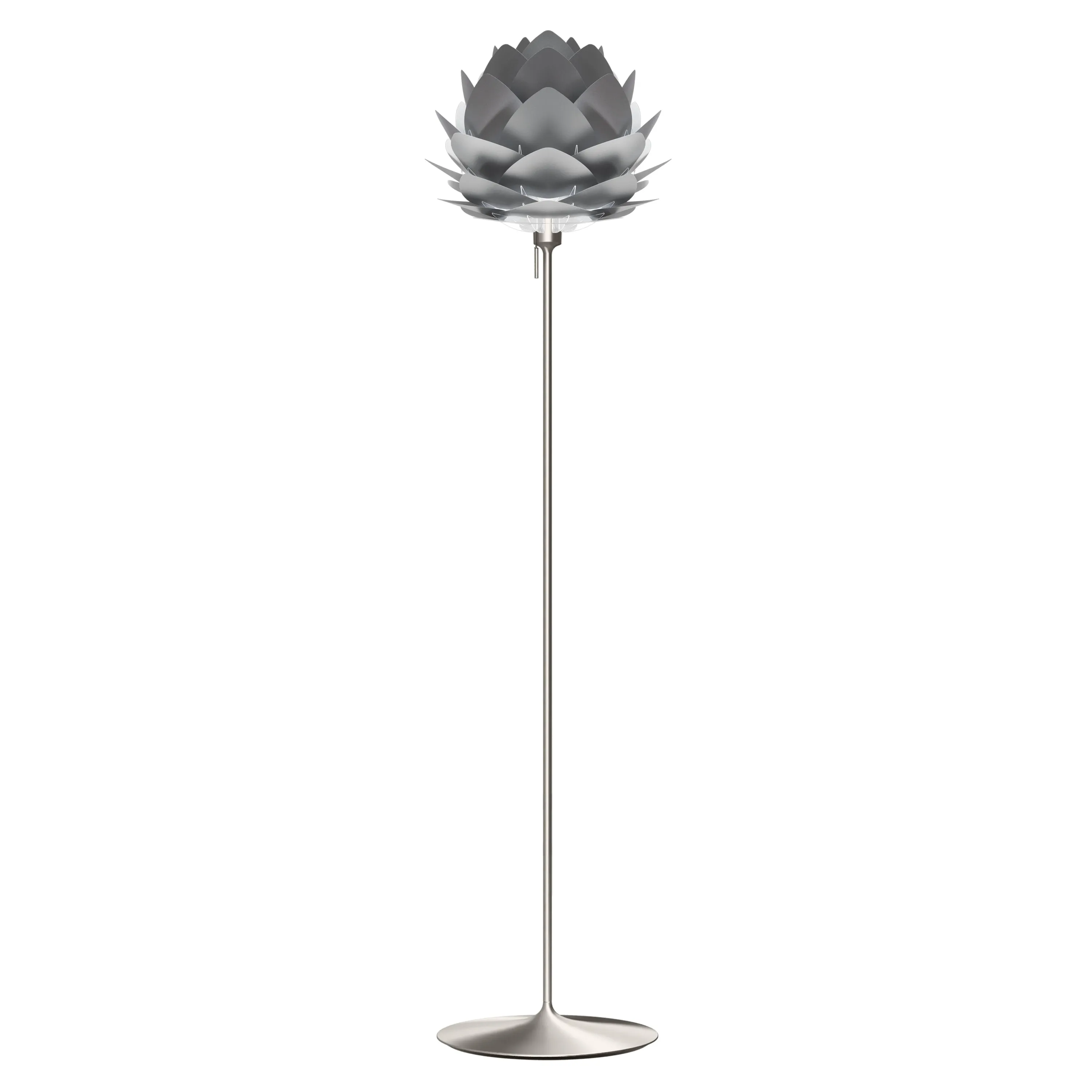 Silvia Champagne Floor Lamp