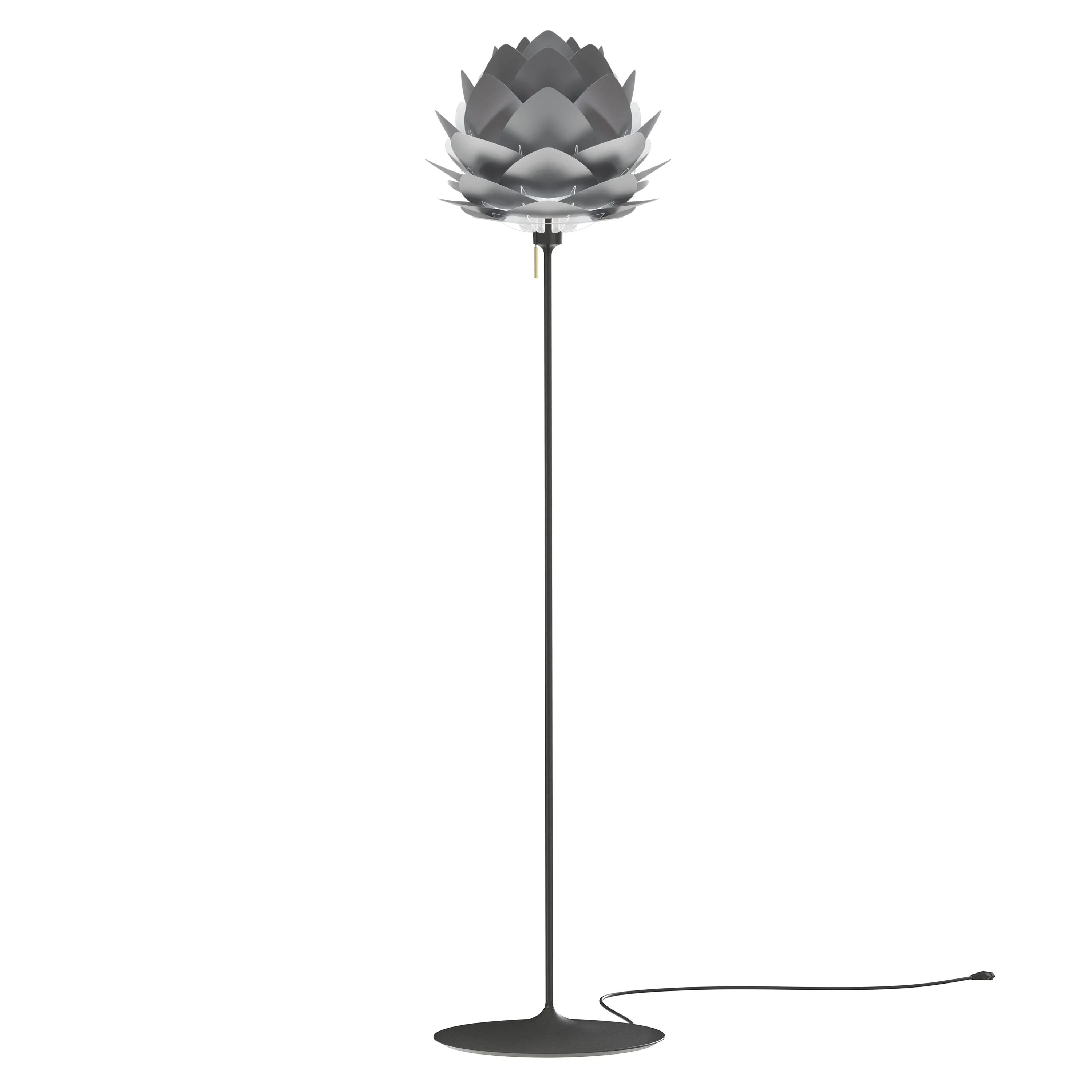 Silvia Champagne Floor Lamp