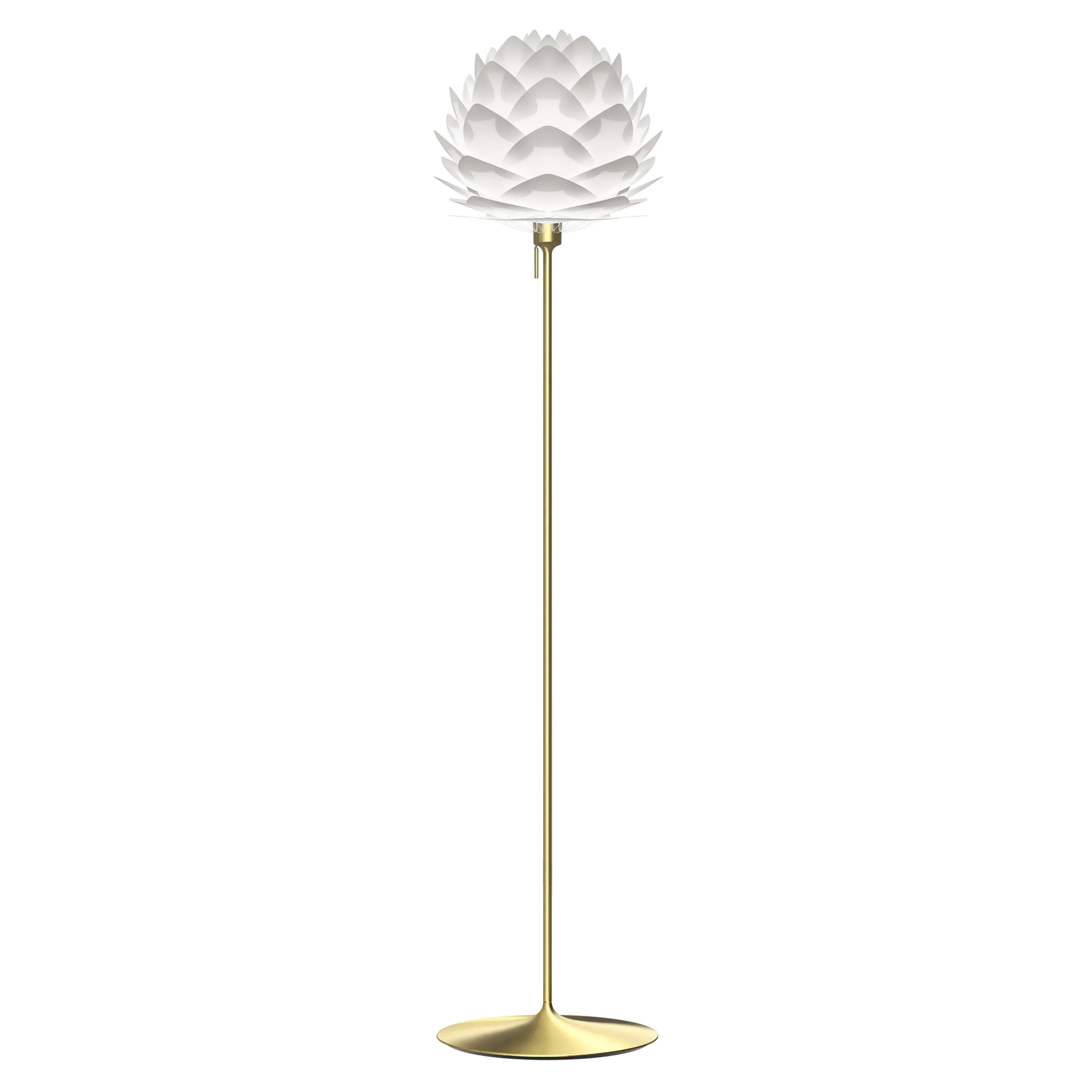 Silvia Champagne Floor Lamp