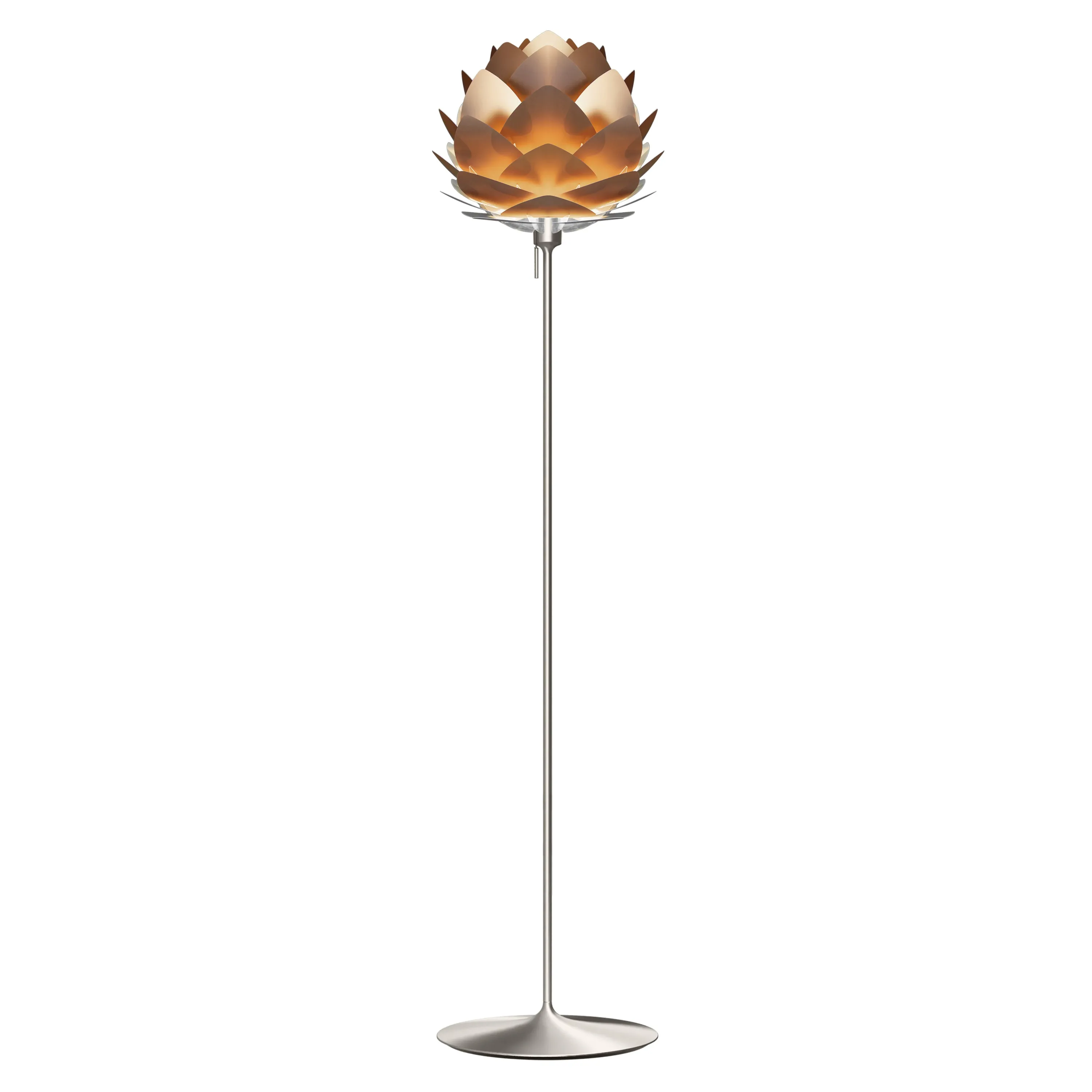 Silvia Champagne Floor Lamp