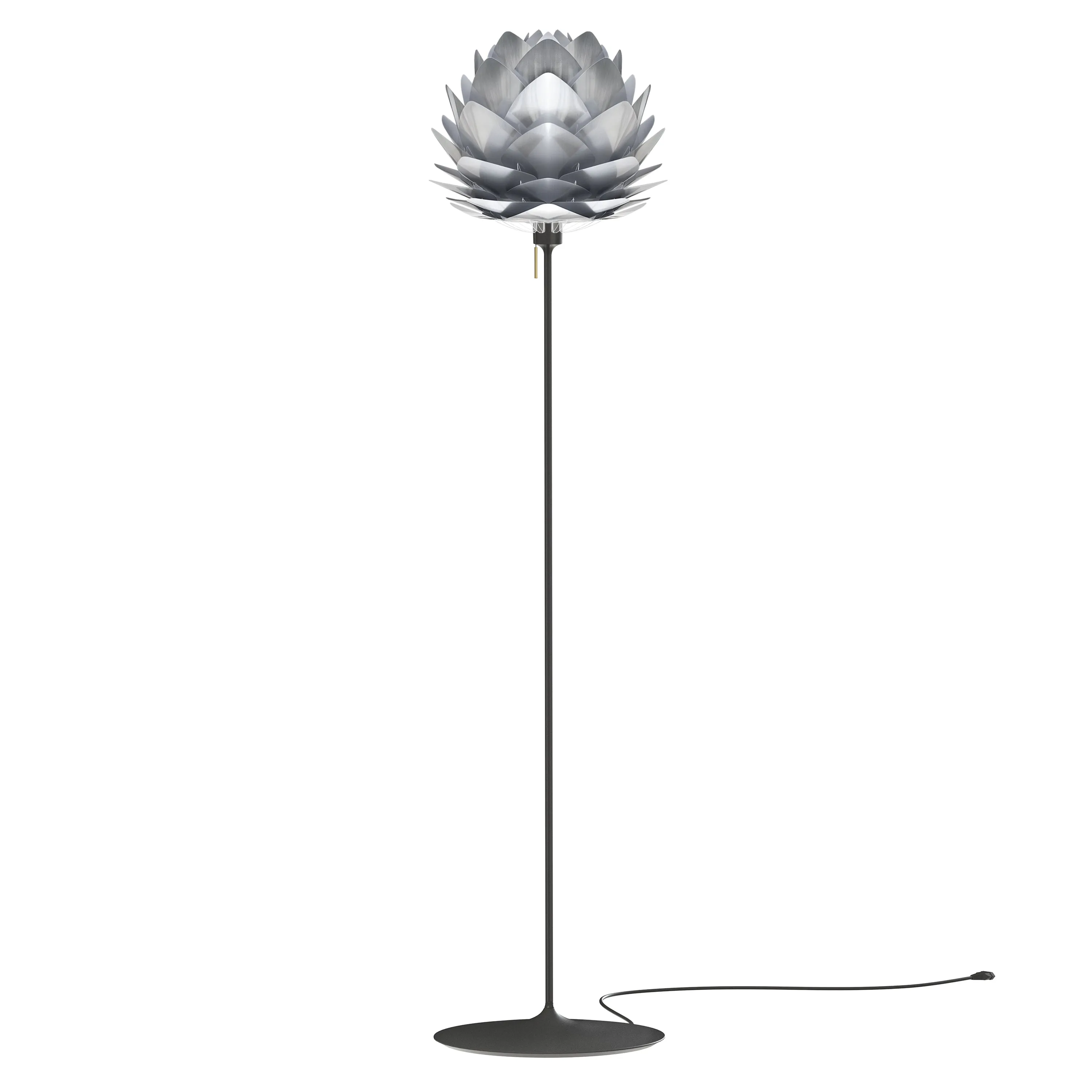 Silvia Champagne Floor Lamp