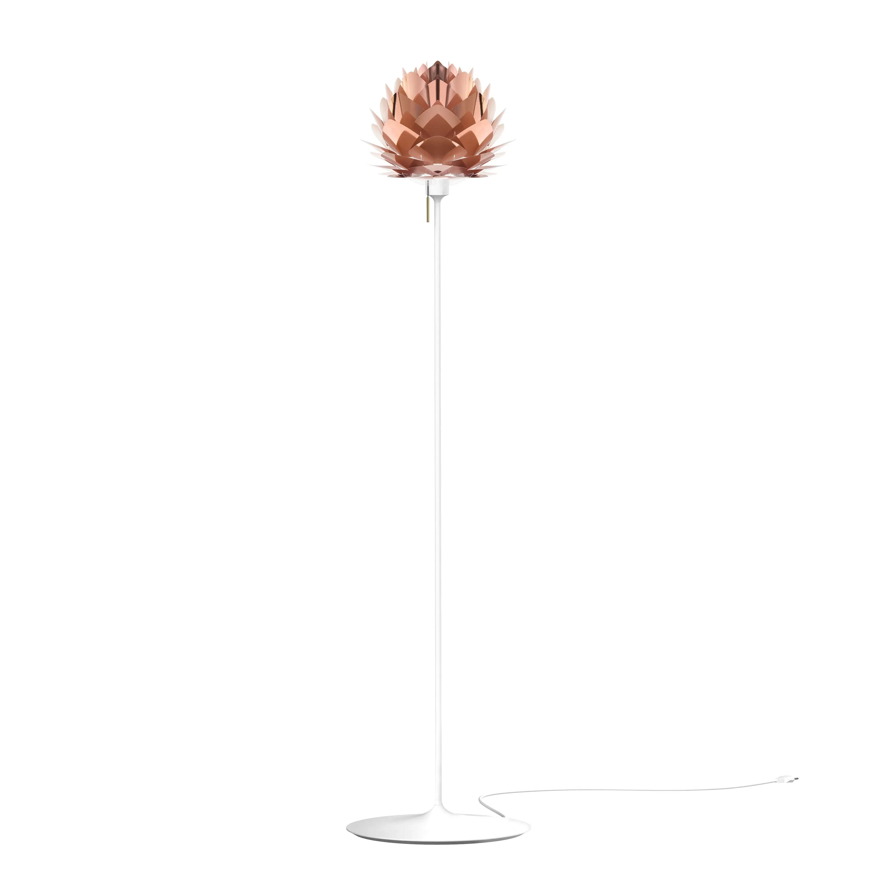 Silvia Champagne Floor Lamp