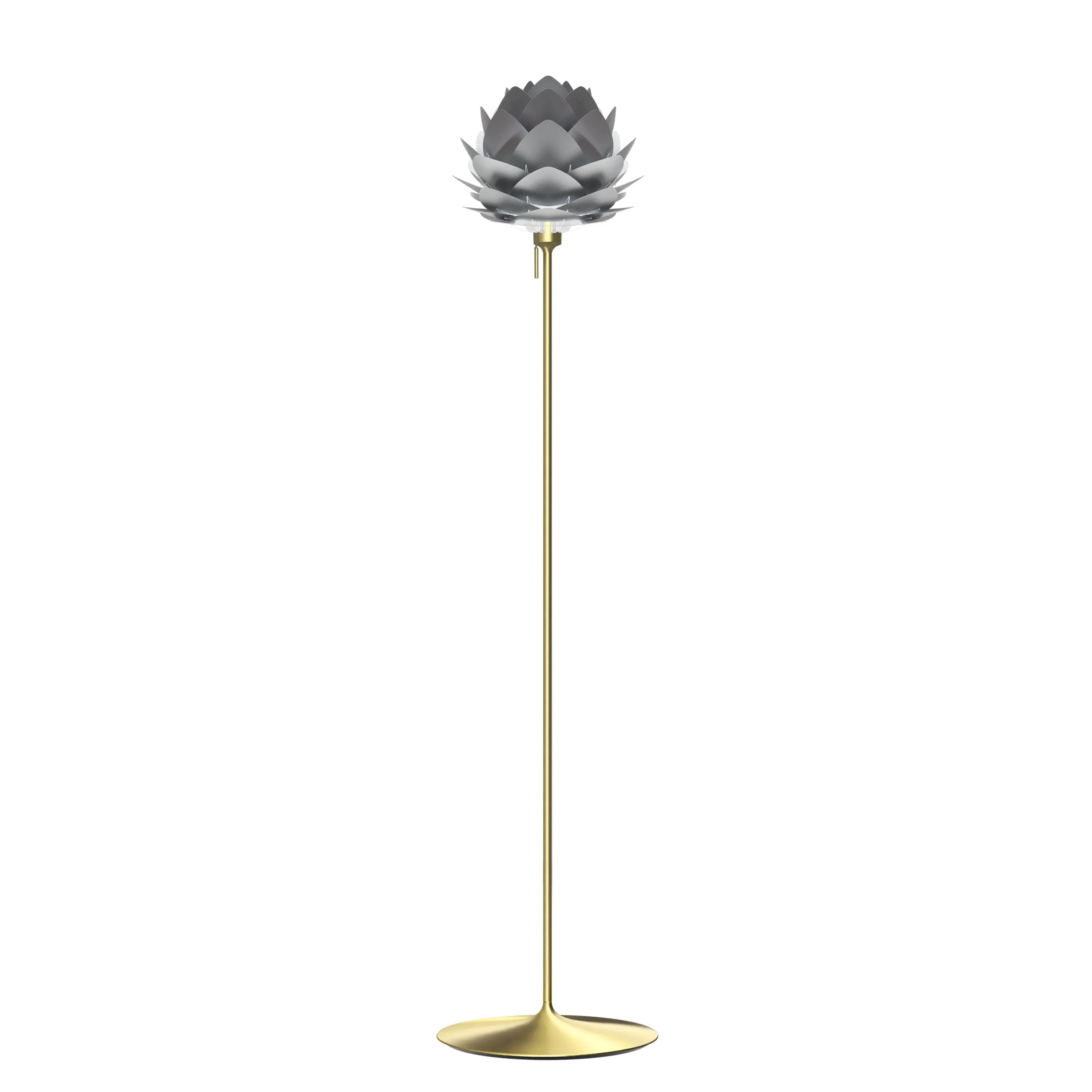 Silvia Champagne Floor Lamp