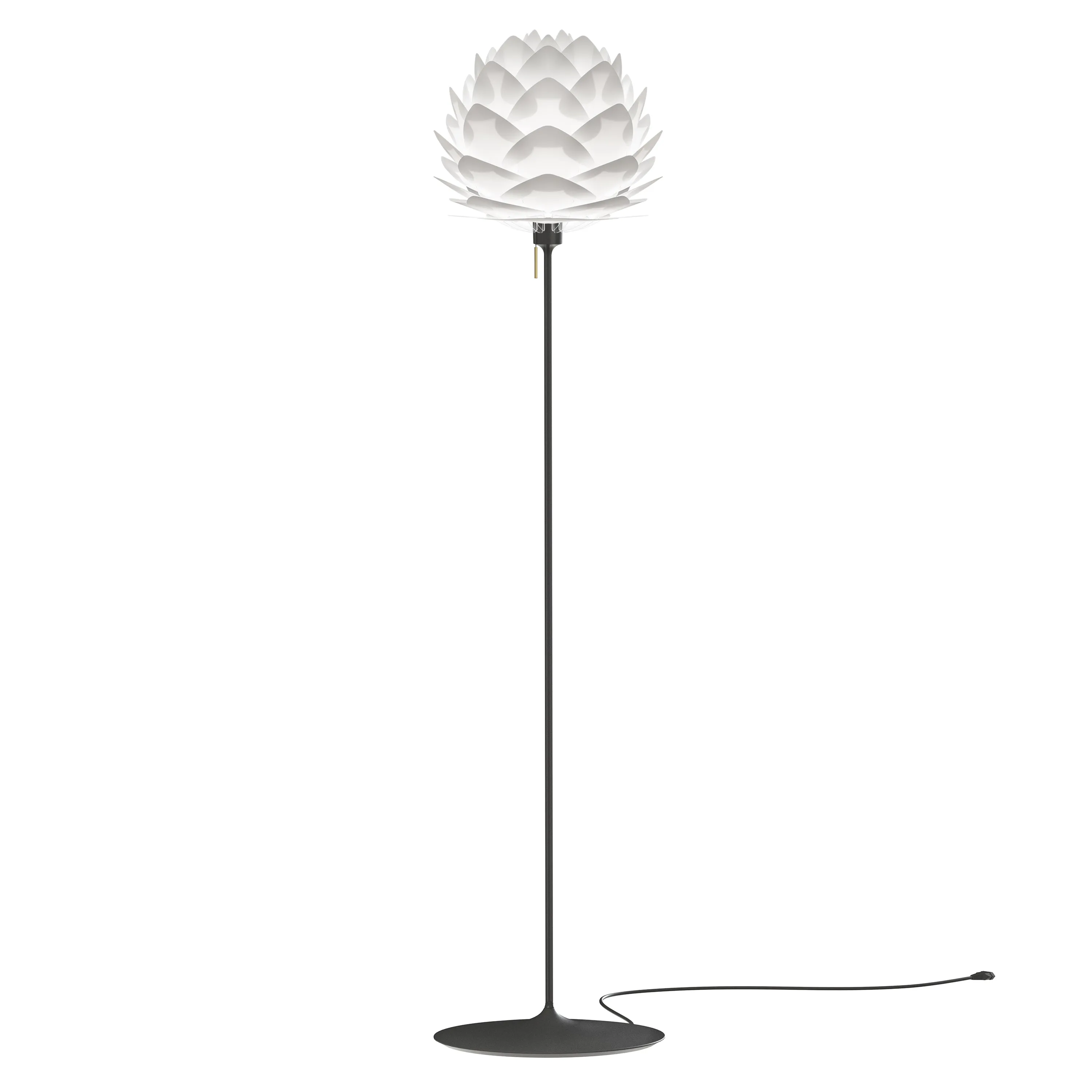 Silvia Champagne Floor Lamp