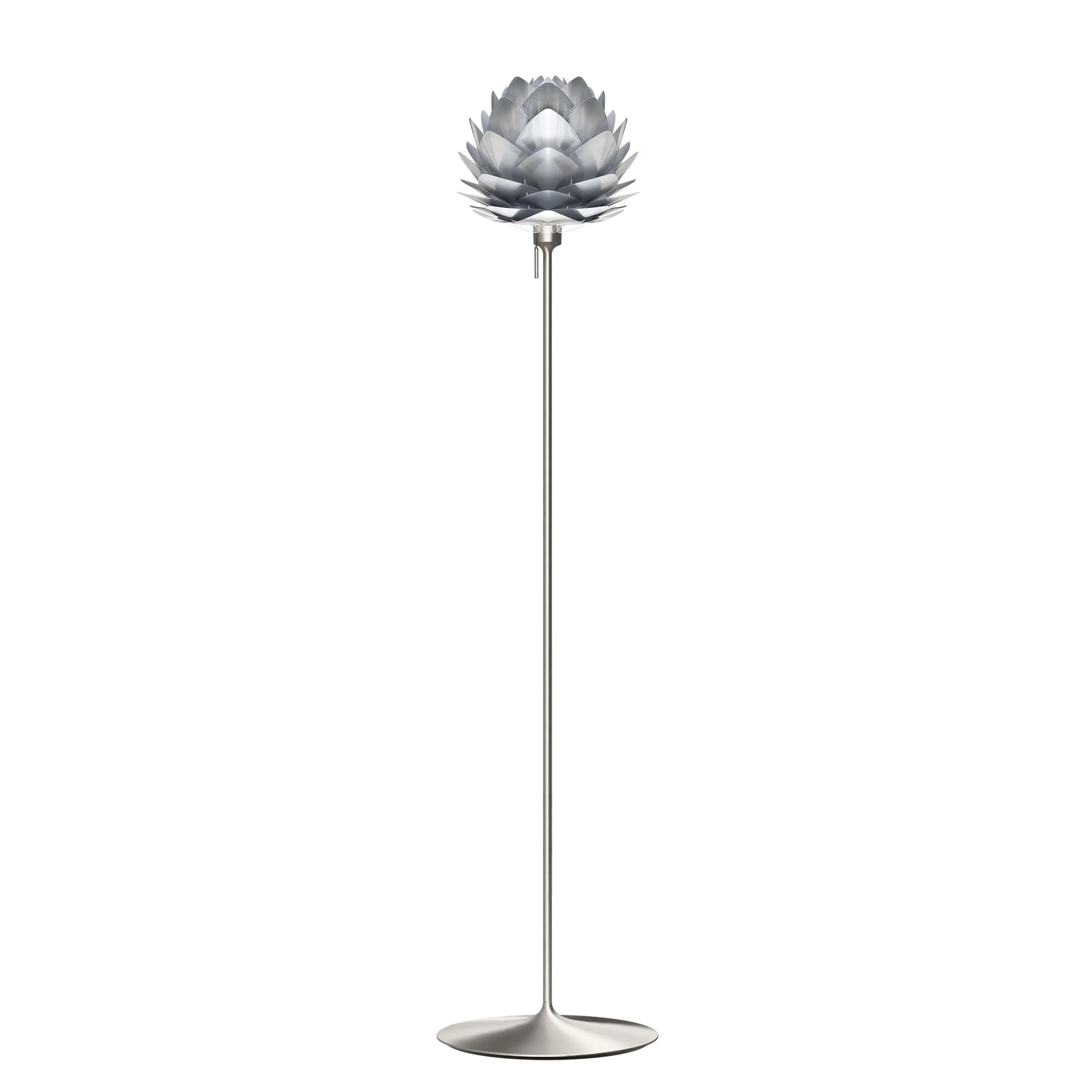 Silvia Champagne Floor Lamp