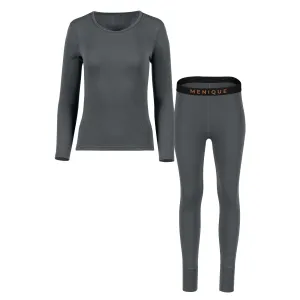 Women's 250 Long Sleeve & Bottoms 2-Piece Perfect Grey