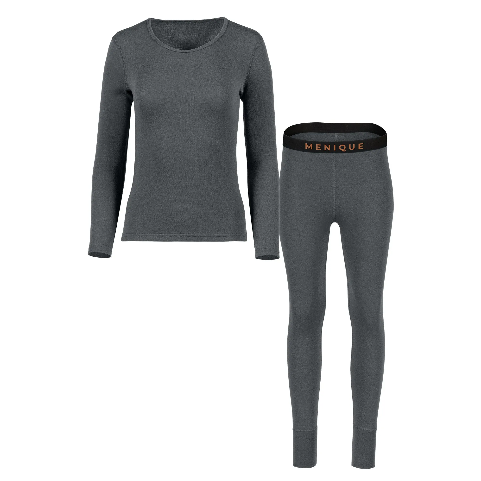 Women's 250 Long Sleeve & Bottoms 2-Piece Perfect Grey